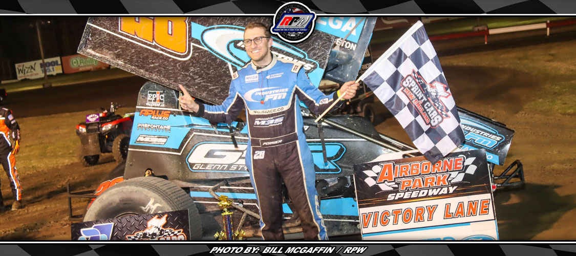 Jordan Plummer Racing Jordan Poirier Opens ’25 Sprint Cars Of New England Season With Win At ...