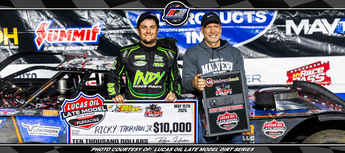 Tim Logan Racing Thornton Tames Thursday Night Lucas Oil Late Model Dirt Series Opener ...