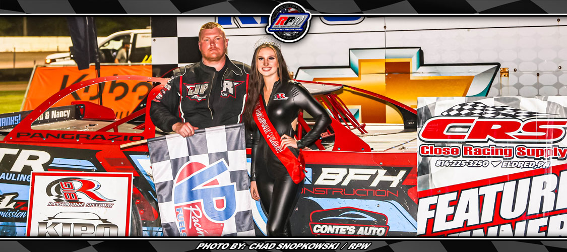 Pangrazio Racing Josh Pangrazio Claims Empire Street Stock Series Checkers At ...