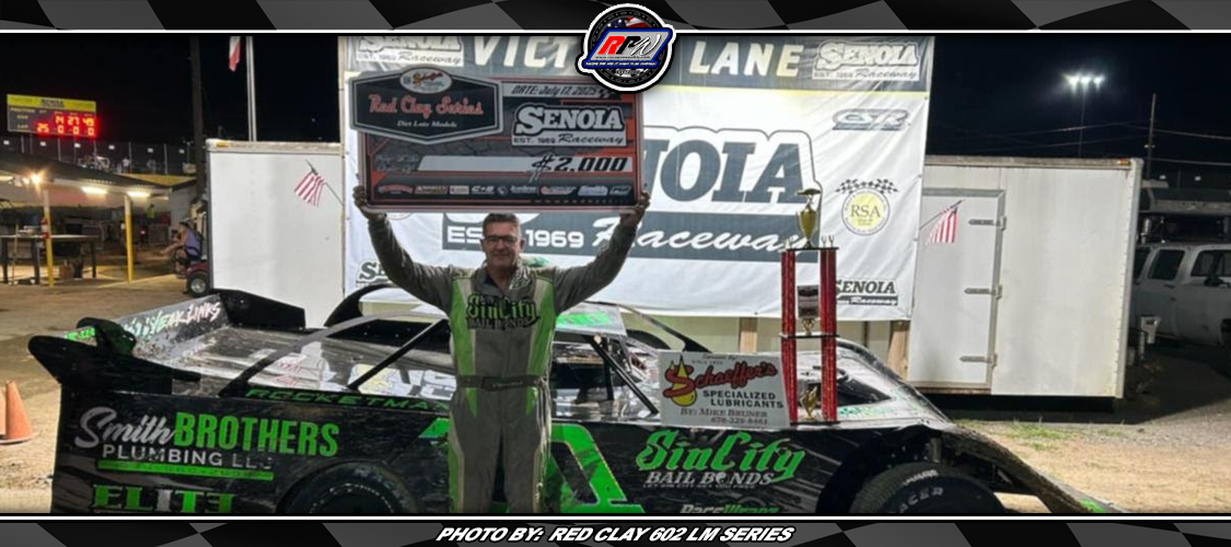 Richie Stephens Rockets To Red Clay 602 Late Model Series Win At Senoia ...