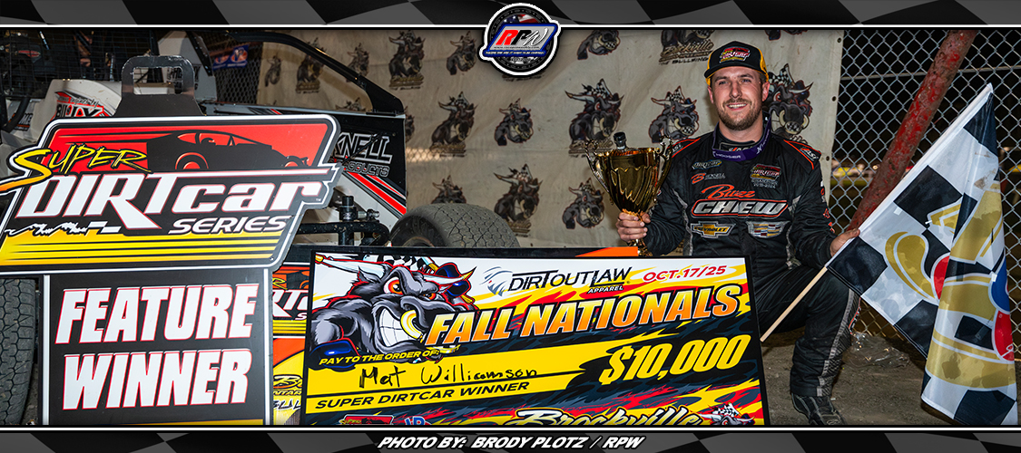 Mat Williamson Wins at Brockville, Earns First Canadian Super DIRTcar ...