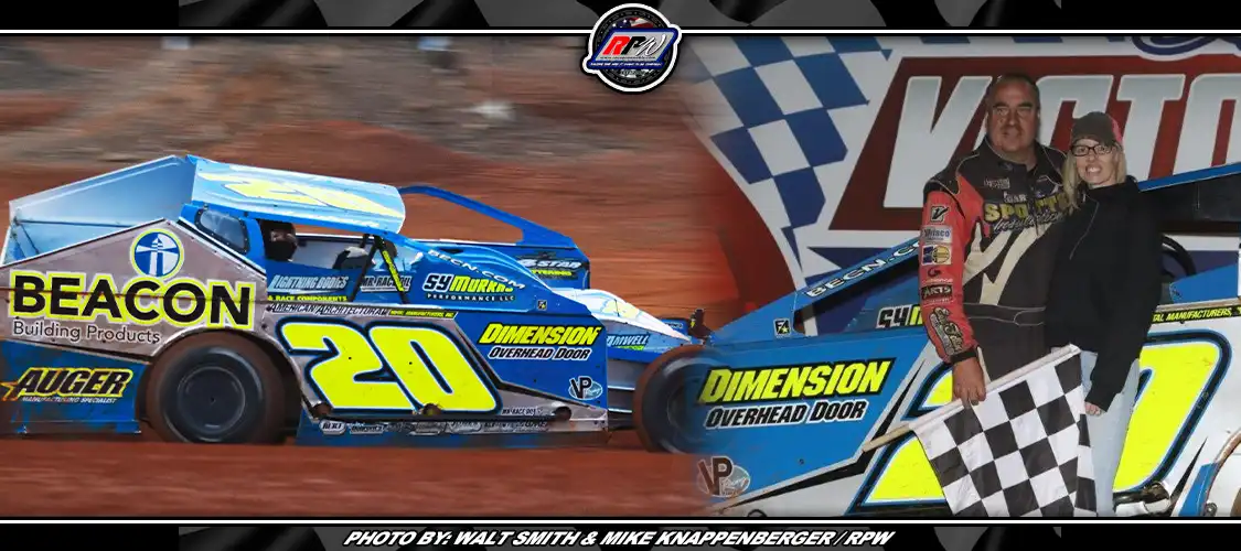 Rick Laubach goes back-to-back in thrilling 358 Modified action at Big ...